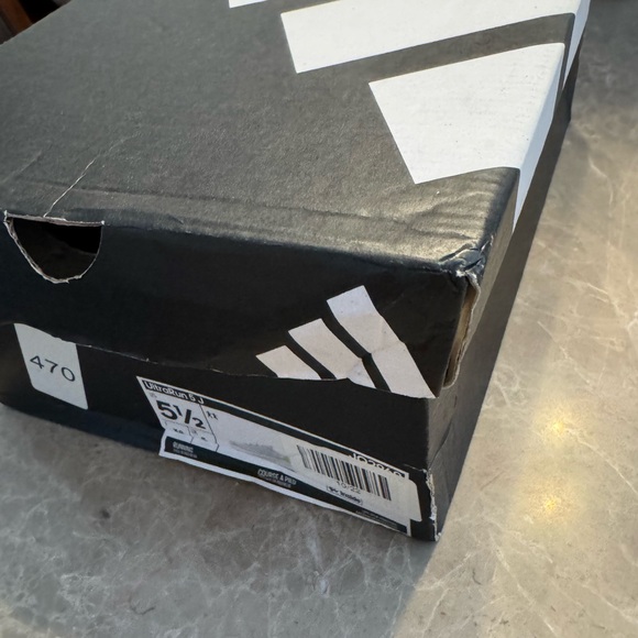 Adidas Ultrarun 5 J 'White Lucid Lemon 5.5 - Picture 9 of 9